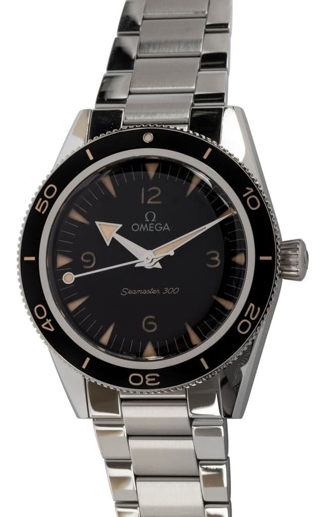 Omega Seamaster 300 Heritage Black