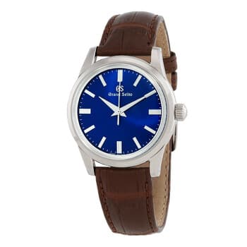 Elegance Automatic Blue Dial Ladies Watch ( 37.3mm )