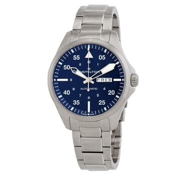 Khaki Aviation Pilot Day Date Auto