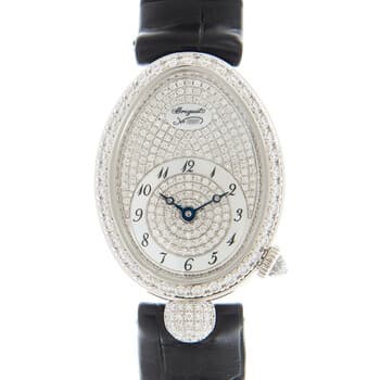 BREGUET Reine De Naples Automatic Diamond Silver Dial Unisex Watch