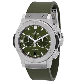 Hublot Classic Fusion Chronograph Titanium Green