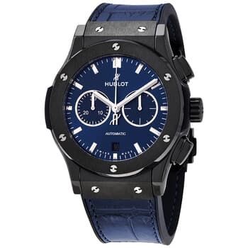 Hublot Classic Fusion Blue Sunray Dial Automatic Men's Chronograph