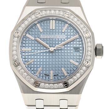 Audemars Piguet Royal Oak Automatic Blue Dial Ladies Watch