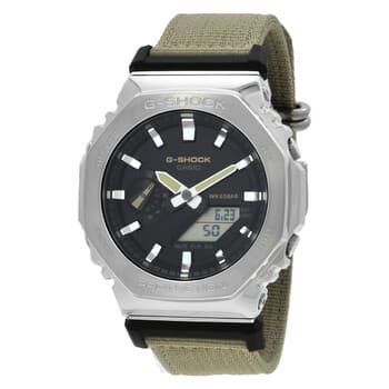 G-STEEL Alarm World Time Quartz Analog-Digital Men's Watch ( 49.3mm )