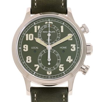 PATEK PHILIPPE Complications Calatrava Pilot Travel Time Chronograph
