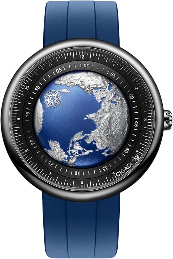 U‑Series Blue Planet Mechanical Wristwatch Ice Age