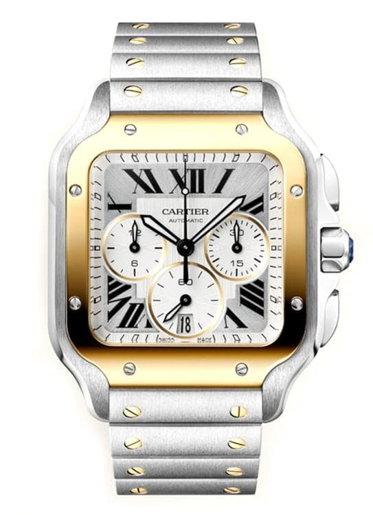 Cartier Santos de Cartier Chronograph Large Model